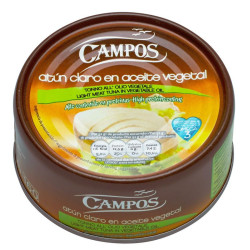 ATÚN CLARO EN ACEITE GIRASOL RO-160